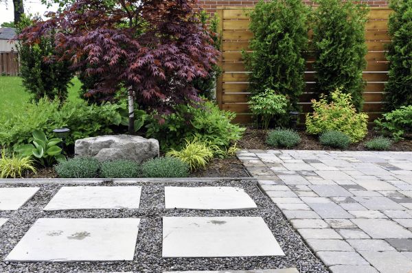 Stepping Stones Installation in Magnolia