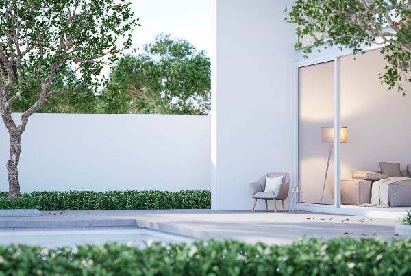 Courtyard Installation in Magnolia