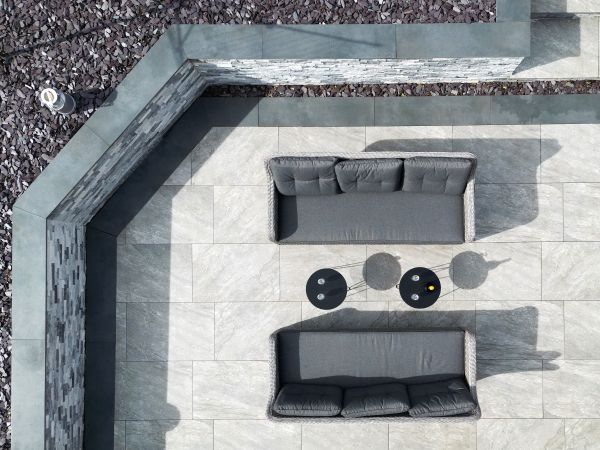 Porcelain Patio Installation in Magnolia