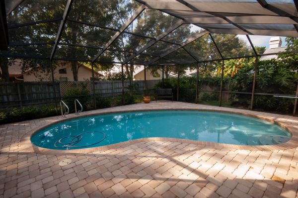Pool Area Paving in Magnolia